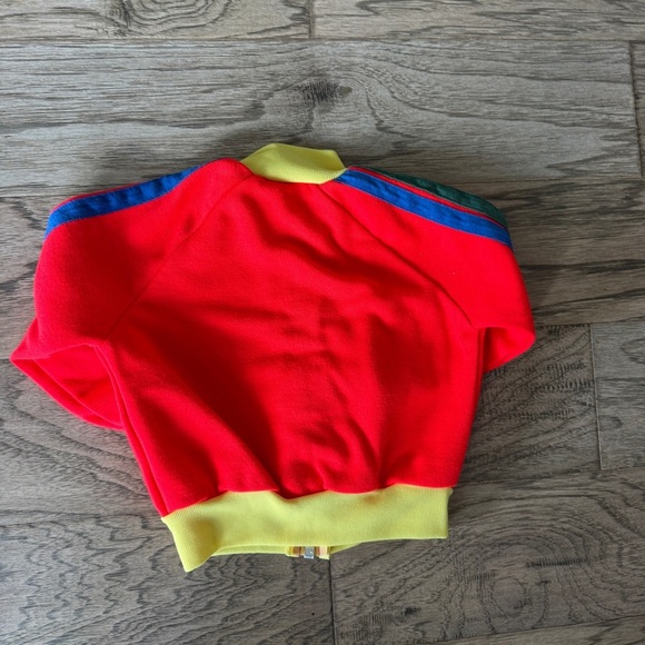 Vintage 1970s Jones Wear 4T Red Tracksuit Jumpsuit Kids Retro - Nostalgia - Picture 10 of 10